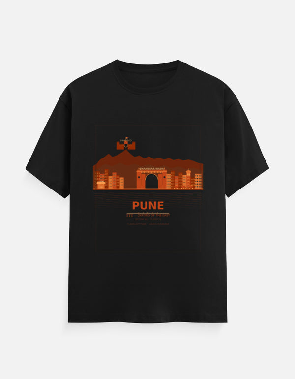 Pune Vibes – Oxford of the East Graphic T-Shirt